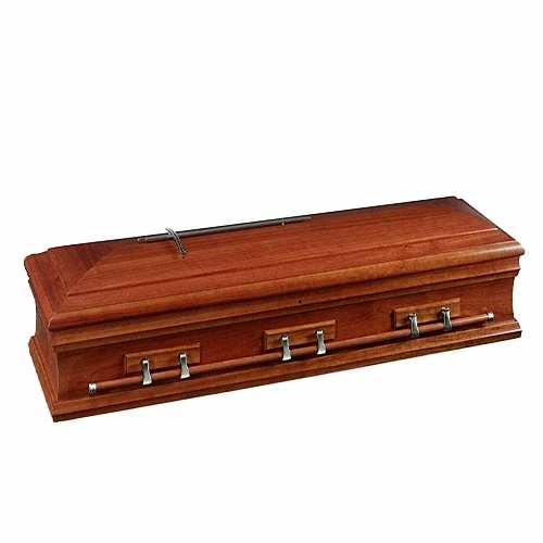 Spanish Adult Pine Wood Coffin